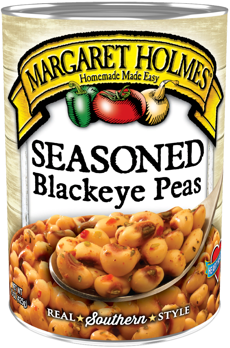 03303L_MH Blackeye Peas_TL-F-website Can of Margaret Holmes Seasoned Blackeye Peas