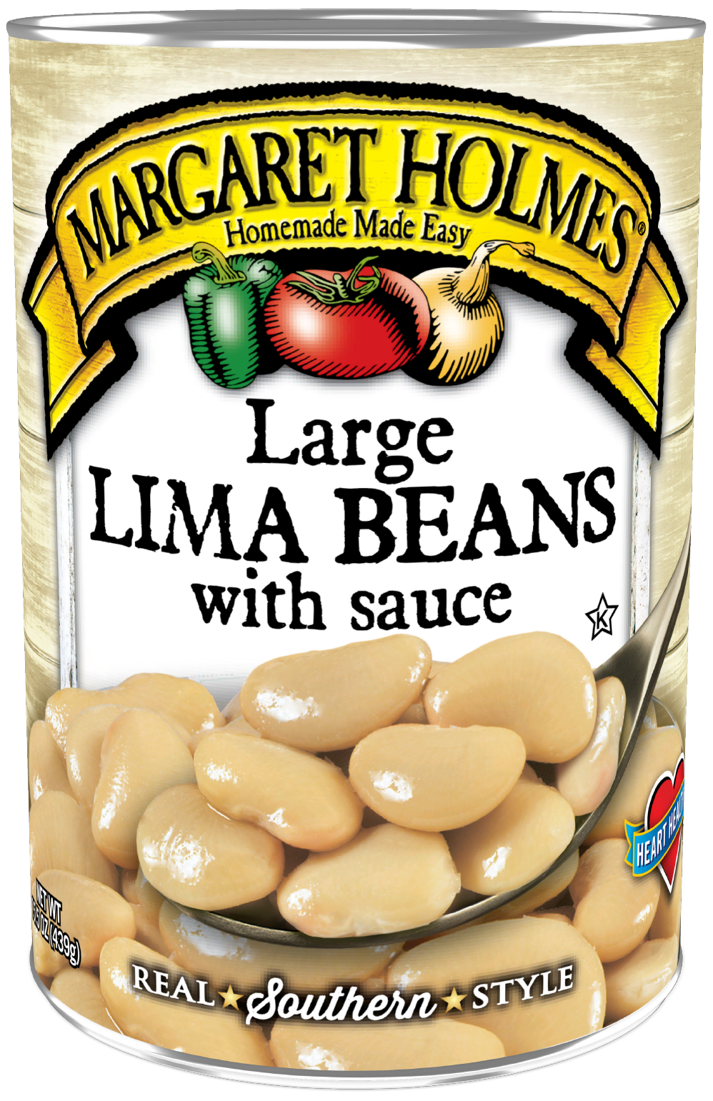 11573L_MH Large Lima Beans_TL-F-website Can of Margaret Holmes Large Lima Beans with Sauce