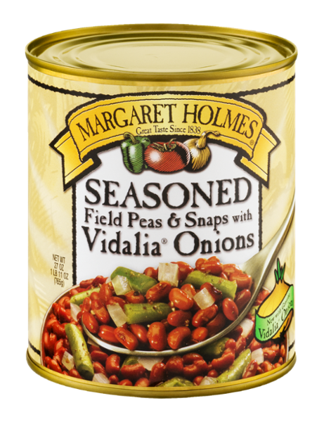 Margaret Holmes Seasoned Field Peas & Snaps with Vidalia Onions-27-OZ Can of Margaret Holmes Seasoned Field Peas & Snaps with Vidalia Onions