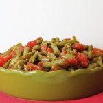 Garlic Green Beans in Tomato Sauce