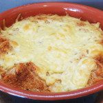 Greens & Sausage Cheese Bake
