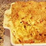 Low Country Spicy Veggie Macaroni and Cheese Bake