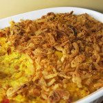 Saffron Rice Casserole with Tomatoes, Okra & Corn