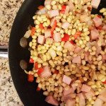 White Acre Peas with Ham