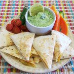 Squash & Vidalia Onion Quesadilla