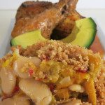 Layered Butter Bean & Squash Supper Casserole