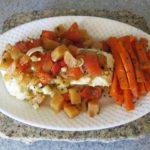Halibut with Rutabagas