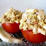 Tuna & Butter Bean Stuffed Tomatoes